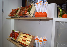 Diferentes confecciones de clementina Sando de empresas comercializadoras que trabajan con esta variedad. 